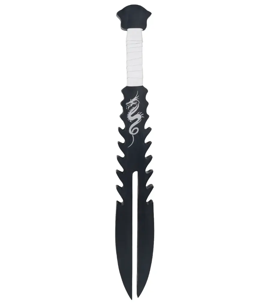 Black Dragon Wooden Sword - Age 5+Yrs - Size: 62*10*1.7 CM