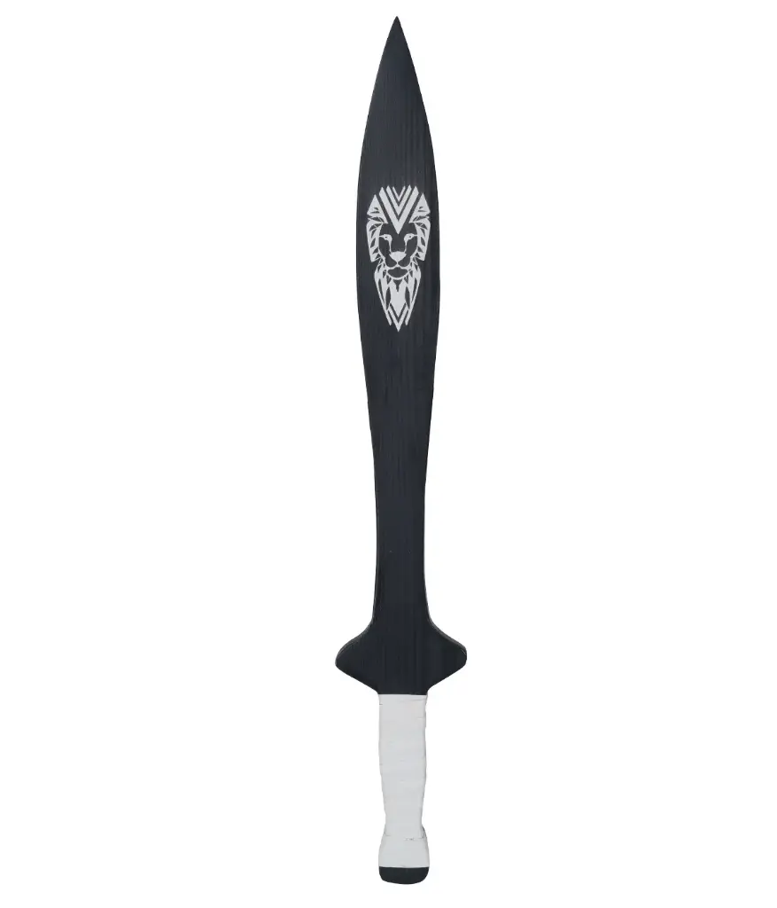 Black Warrior's Wooden Sword - Age 5+ Yrs - Size: 62*10*1.7