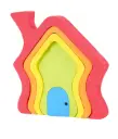 Wooden Rainbow House - Puzzle