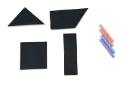 Wooden Chalk Board Blocks