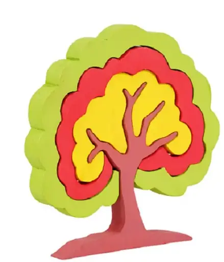 Montessori Tree Puzzle – Learn Through Play - Age: 3+ Yrs