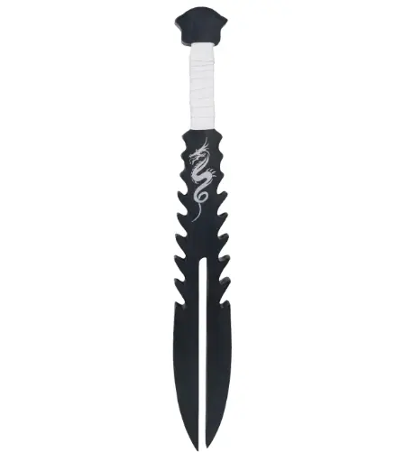 Black Dragon Wooden Sword - Age 5+Yrs - Size: 62*10*1.7 CM