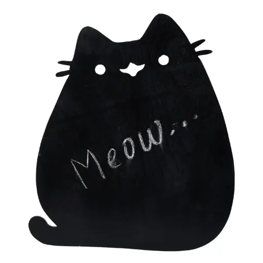 Chalky Cat Creativity Board - Size : 40*36*6 CM