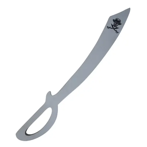 Captain's Cutlass – Wooden Pirate Sword for Kids(G)-Size: 62*12*1.7 CM