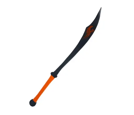Black Horse Warrior Wooden Sword - Size: 100*10*1.7 CM